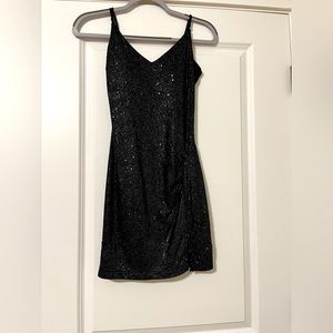 Black Sparkly Homecoming Dress!